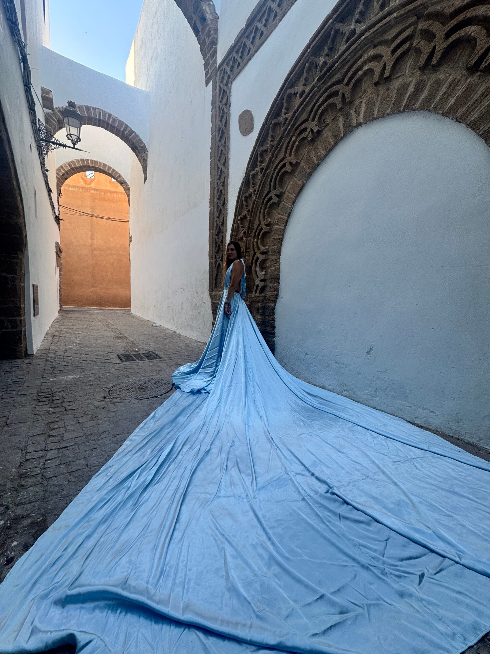 Editorial portrait in Essaouira
